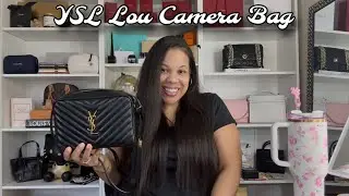 YSL Lou Camera Bag 2 year review + what fits in my bag