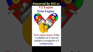 V2 engine #animation #engine