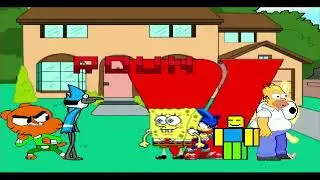 MUGEN Fight - Team Old Blue vs. Team Old Yellow
