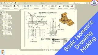 Isometric view drawing with Dimensions | Fusion 360 Tutorial 2019 | Learn Fusion 360 |