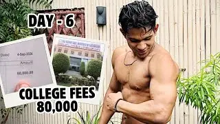 84 Day Out Bodybuilder post workout Meal | Aaj Bhari college ki fees 50,000
