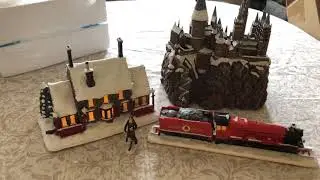 Harry Potter Unboxing Bradford Exchange Village #5 Bradford Exchange Train Station & Hermione