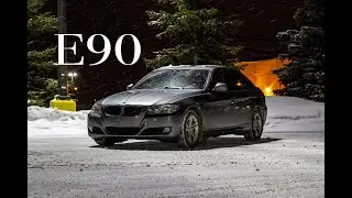 E90 In The Snow