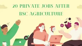 Fast-track Your Career: 20 Private Jobs after BSc Agriculture
