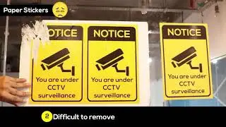High Quality Vinyl Posters - can be easily removed from smooth surfaces