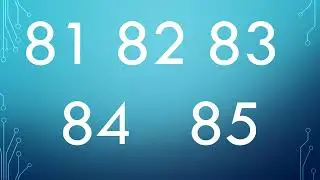 81 to 90 counting | Counting with spelling | Learn Numbers | learning video | 81-90 numbers/counting
