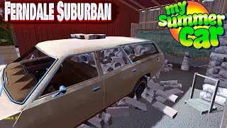 73' Burnet Ferndale Suburban TRANSPORTING FIREWOOD   I My Summer Car