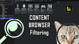 UE5 Tips & Tricks - Content Browser Filtering, Shortcuts & Thumbnails