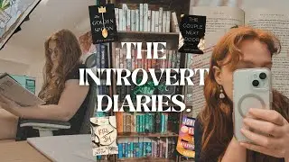 romanticizing little moments 💫 the life of an introvert, slow living, reading chats 🌱 vlog 10