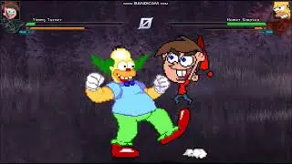 MUGEN+: TIMMY TURNER VS HOMER SIMPSON