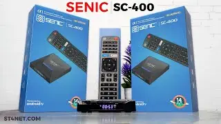 SENIC SC-400 android tv 14 بوكس جديد بواجهتين مع اشتراك فابور بثمن اقتصادي