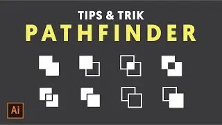 #32 Illustrator Tutorial | Learn Basic Pathfinder Techniques in Adobe Illustrator (Indonesian)