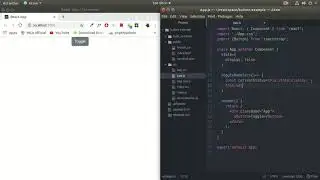 Toggle button example in ReactJS