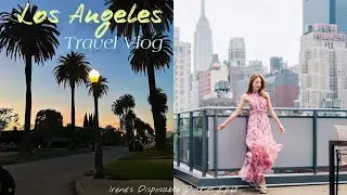 LOS ANGELES TRAVEL VLOG | Exploring LA, beach, sunset, coffee, food &more!, BTS of performance NYC
