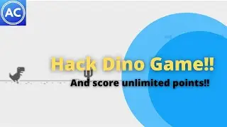 Normal user vs Programmers | Hack Google Chrome Dino Game For Unlimited Score 