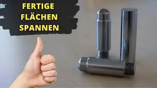 Kolbenstange drehen - wie man hartverchromte Oberfläche richtig spannt