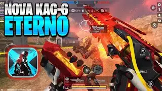 🔵JOGANDO COM A NOVA (KAG-6 eterno LEVEL MÁXIMO) NO MOBILADOR