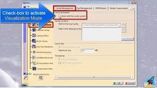 CATIA SETTINGS - Visualization Mode