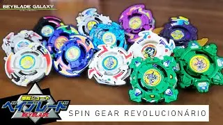 REVOLUCIONÁRIO! Os sistemas de BAKUTEN SHOOT BEYBLADE - Parte 2 - SPIN GEAR