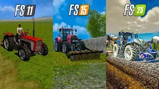 On a joué sur TOUS les FARMING SIMULATOR pour voir l'évolution | FS11 - FS25