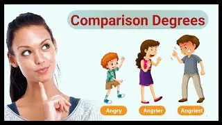 50 Degrees of comparison | Adjective degree | Comparison degrees