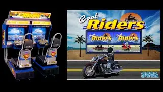 Sega's COOL RIDERS! Arcade Coin Op Completed!