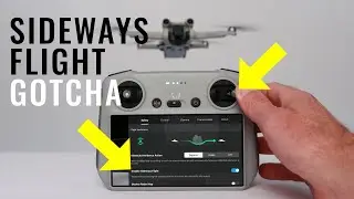 DJI Mini 3 Pro | Sideways Flight Gotcha & APAS 4.0