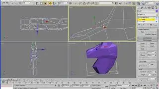 3dsmax.  Урок 221. Создание новых ребер инструмент CUT