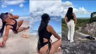 Como foi meu sabadão/Dia de praia Guaibim Bahia/Comheci um lugar lindo