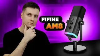FIFINE Ampligame AM8 -  Микрофон для блогера. Детальный обзор!