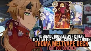 Yashiro Commission IN ACTION | Thoma Genshin TCG | Genshin Impact TCG