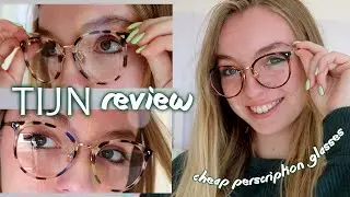 TIJN Eyewear HONEST REVIEW & TRY-ON | Where to buy *cheap* prescription glasses online!