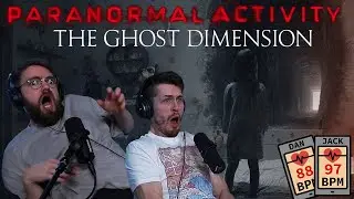 Paranormal Activity: The Ghost Dimension (2015) with HEART RATE MONITORS | First Time Watching