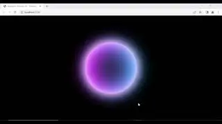 HTML and CSS animated Glowing Translucent Marble
