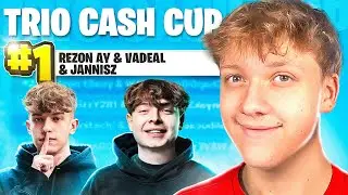 Rezon qualifiziert für die Trio Cash Cup Finals 🏅 - mit JannisZ & Vadeal