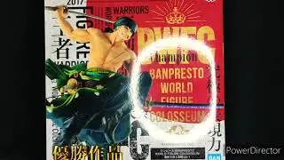 ONE PIECE BWFC VOL.1 RORONOA ZORO (UNBOXING)