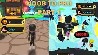 Noob To Pro - Part 1 (Tundra) Anime Lifting Simulator (Roblox)