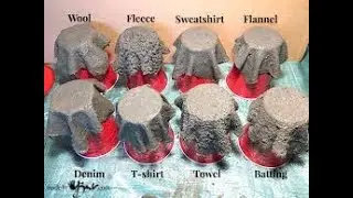 DIY - OLD CLOTH CEMENT POT ICool