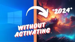 How to change wallpaper in windows 10 free and without activating *2024*
