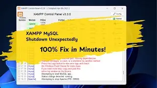 Fix Error XAMPP dengan Mudah: MySQL shutdown unexpectedly | Repair Corrupted Database