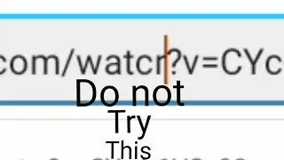 Do not remove the 