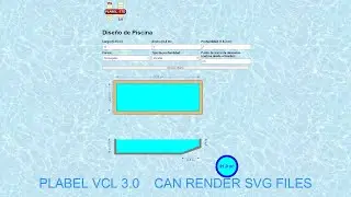 DELPHI Components. PLABEL VCL 3.0, labelling and drawing editor.