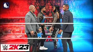 I made the best Smackdown vs Raw WarGames 2023 ! (WWE 2K23)