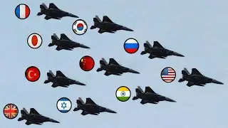 Top 10 Strongest Air Forces of the World - NEW