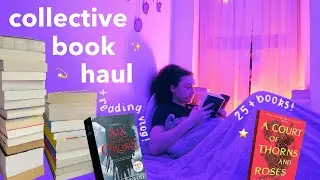big collective book haul + cosy reading vlog! 🍁📓 basically my autumn tbr :))
