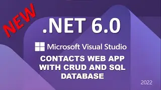 DotNet 6: Contact Management System with CRUD Operations and SQL Database