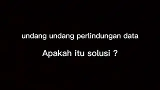undang undang perlindungan data di sahkan