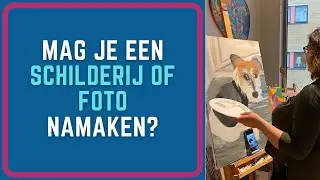 Mag je een schilderij of foto namaken?
