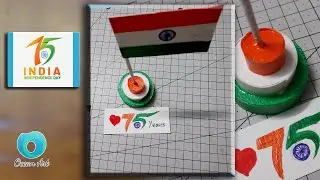 Independence day flag making ideas | Independence day special flag handmade
