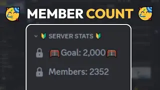 How To Setup Member Count Bot on Discord 2025